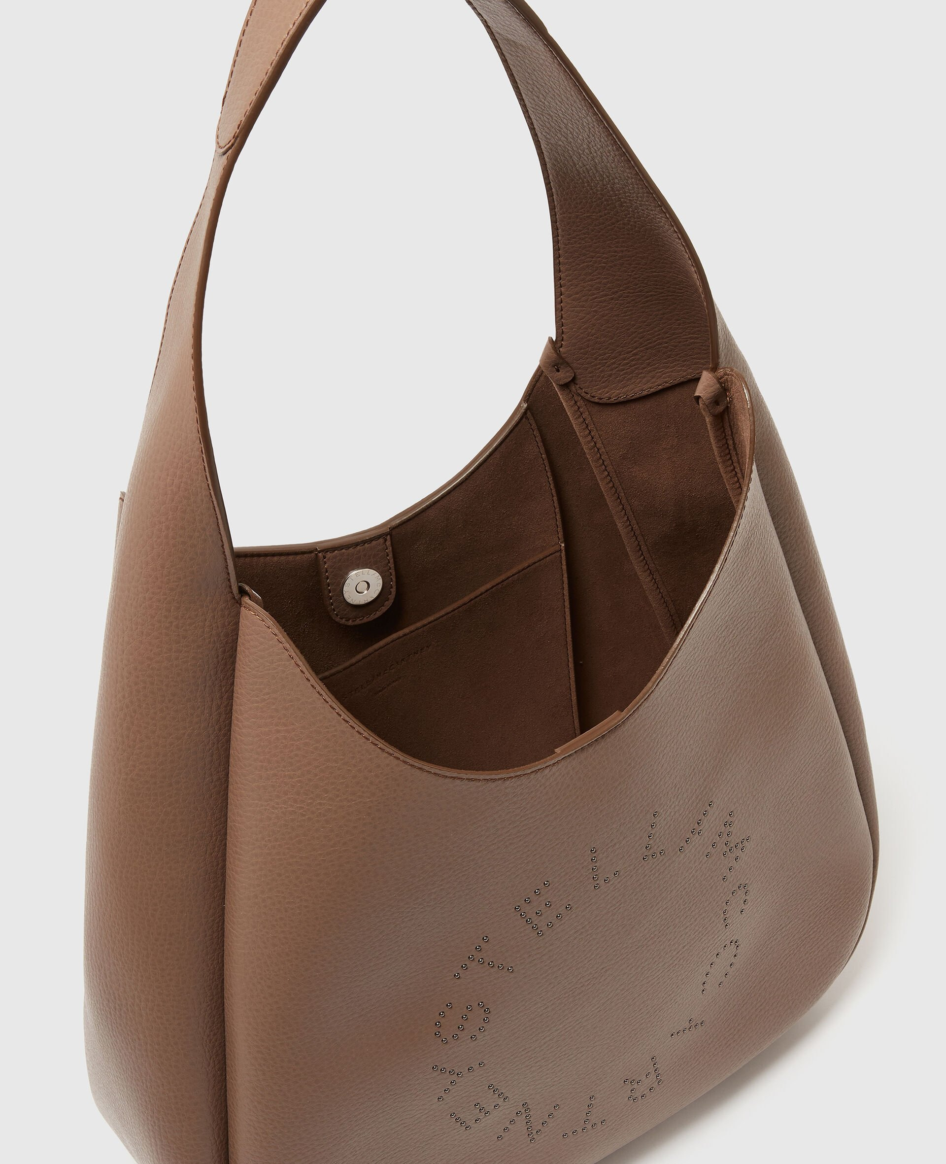Logo Slouchy Hobo Tote Bag - 5