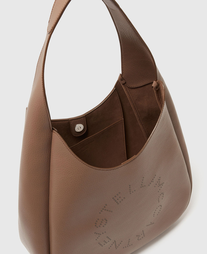 Stella McCartney Logo Slouchy Hobo Tote Bag outlook