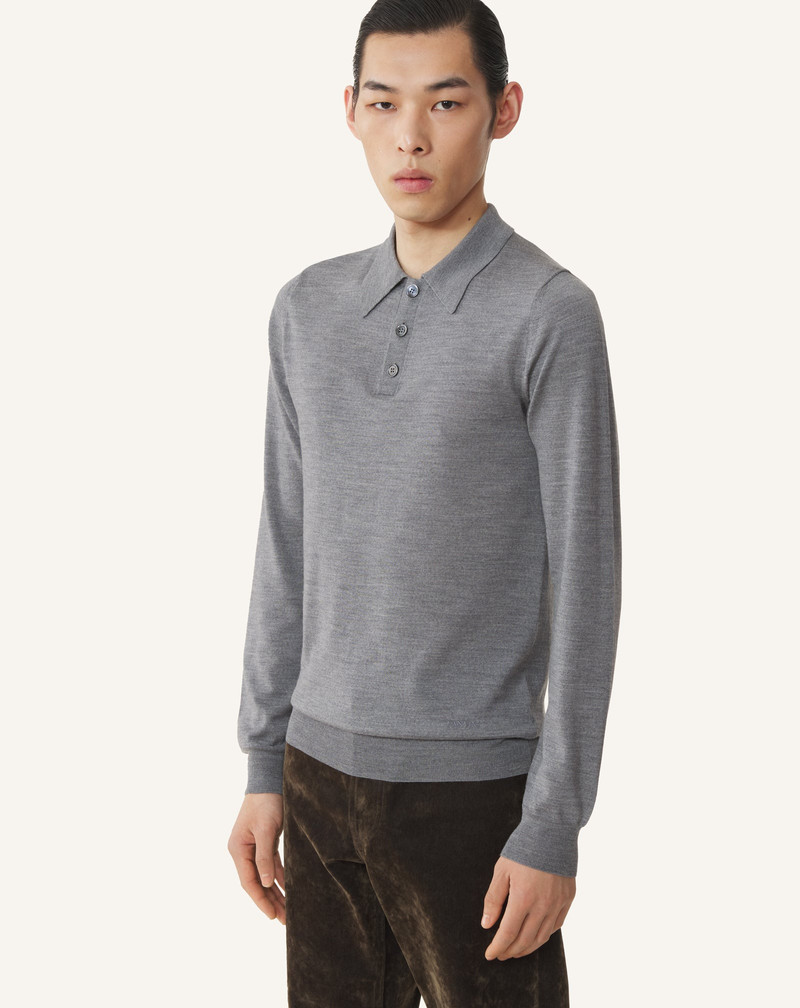 CLASSIC POLO SHIRT IN MERINO WOOL 3