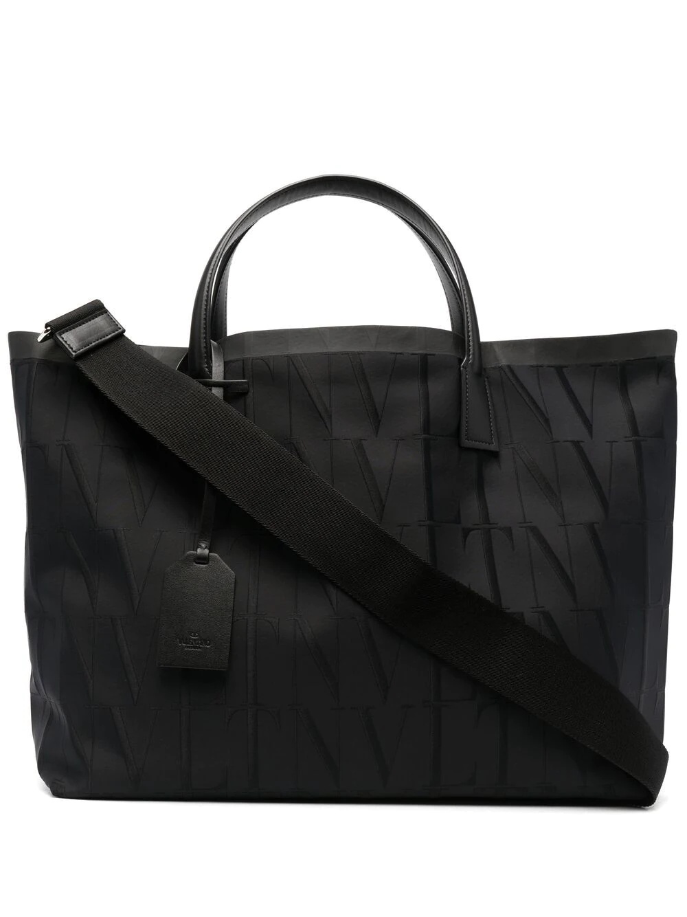 VLTN jacquard-woven tote bag - 1