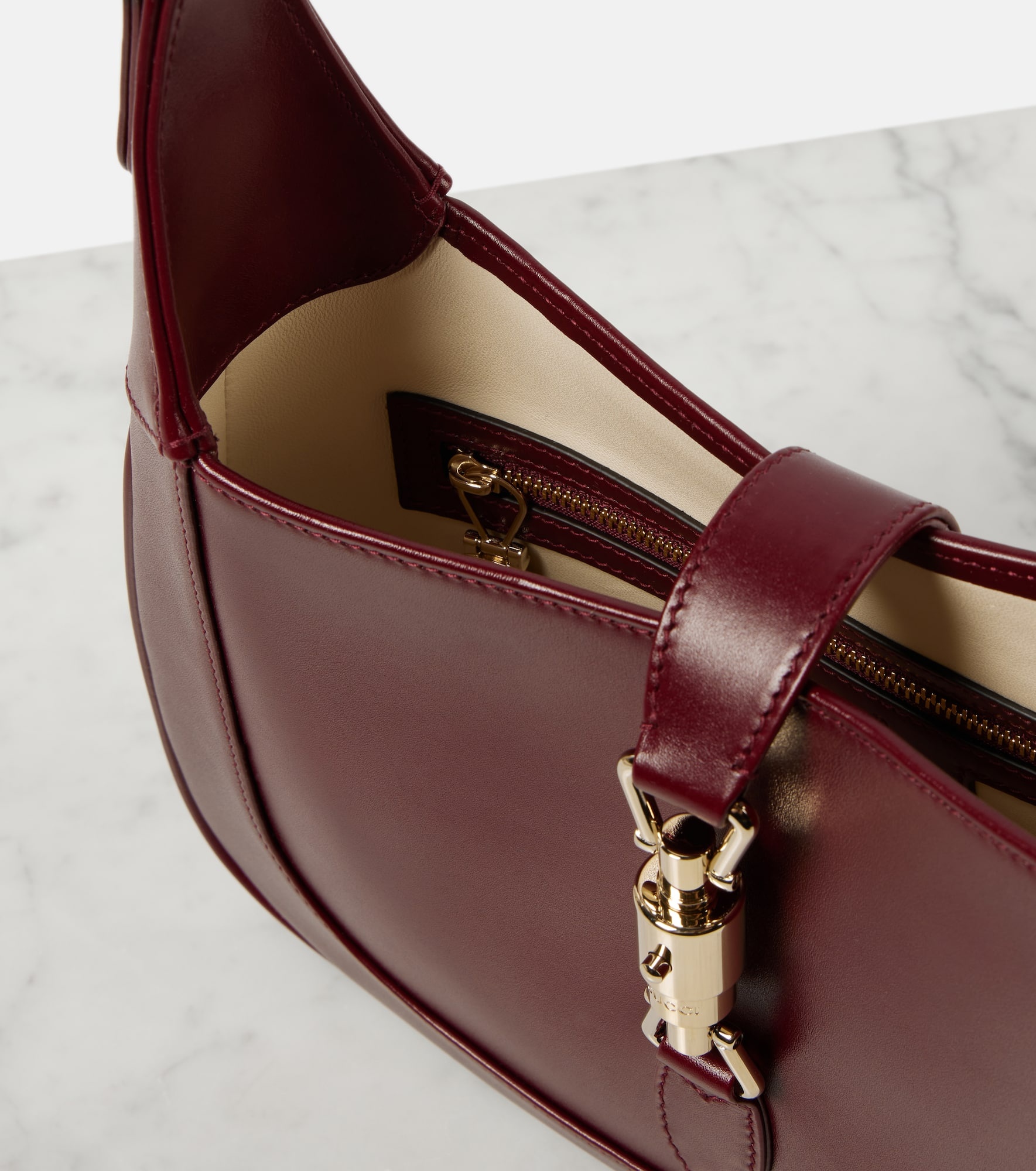 Jackie 1961 Small leather shoulder bag - 3