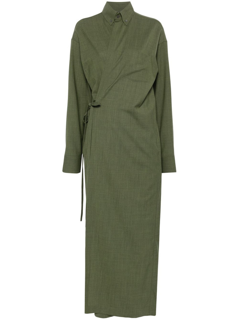 wrap maxi dress 1