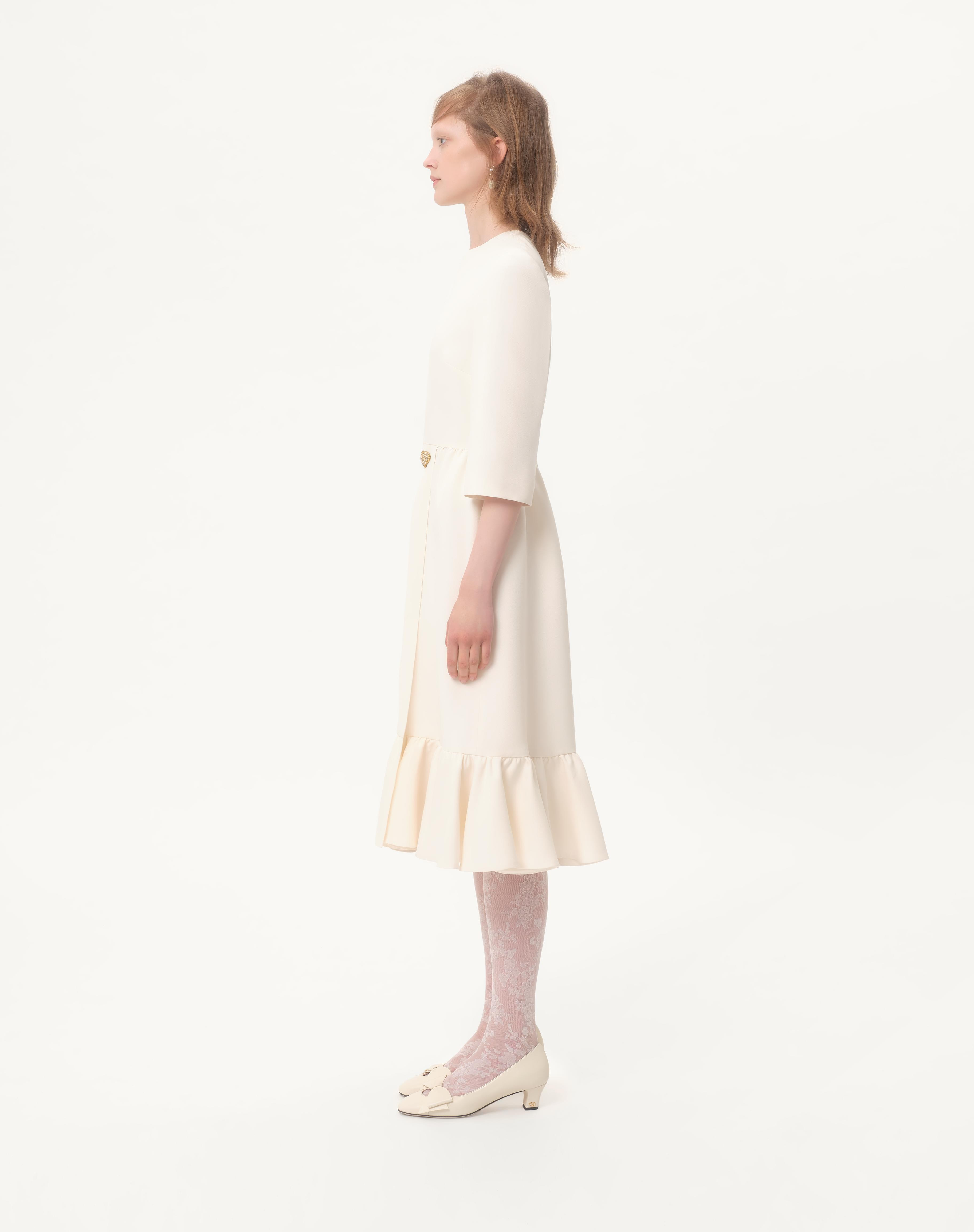 CREPE COUTURE MIDI DRESS - 5