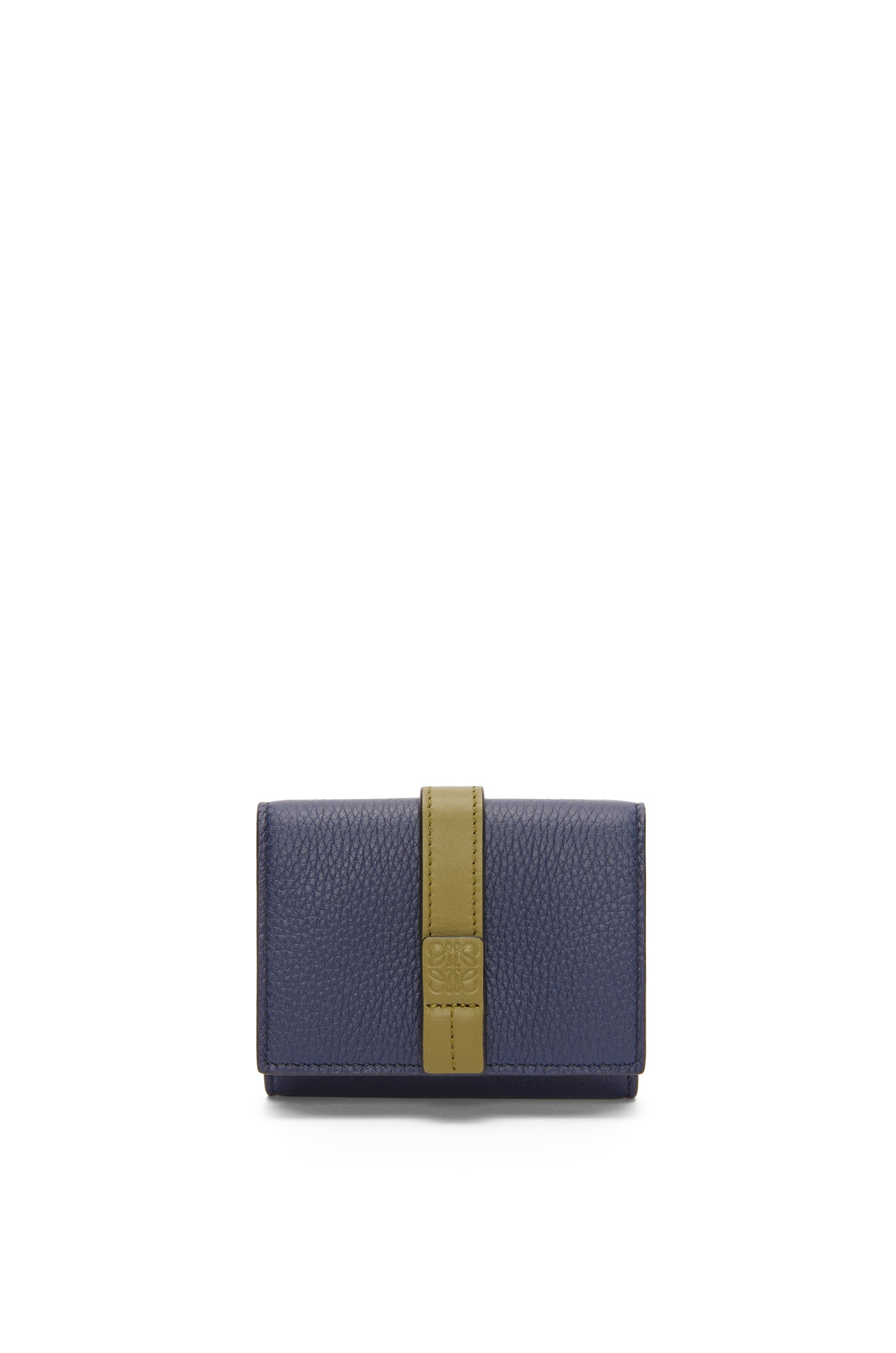 Trifold wallet in soft grained calfskin - 1