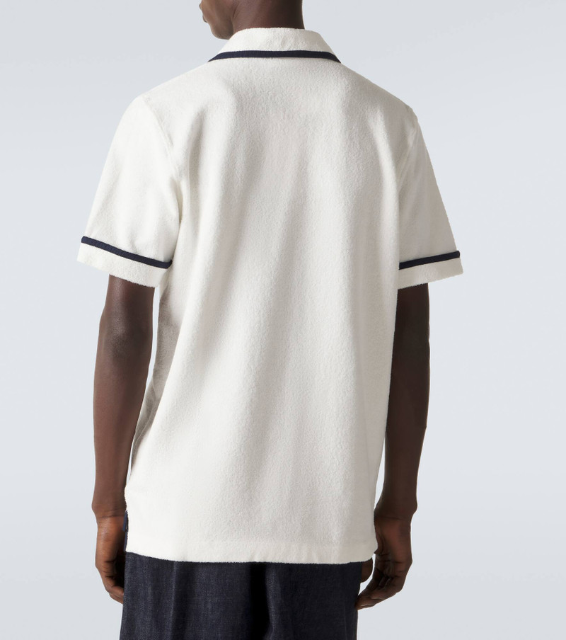 Ellery cotton terry polo shirt 4