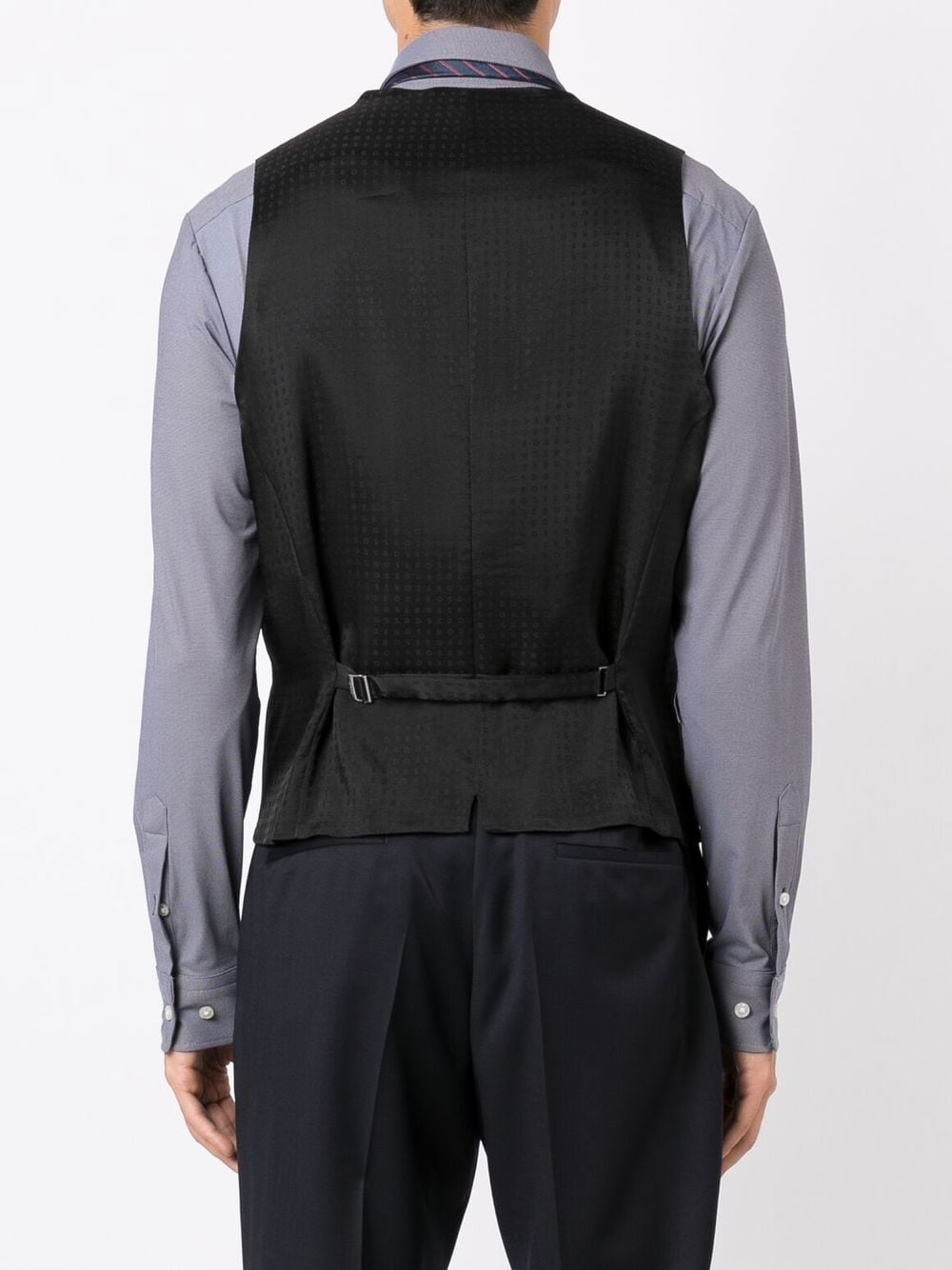button-down tailored waistcoat - 4