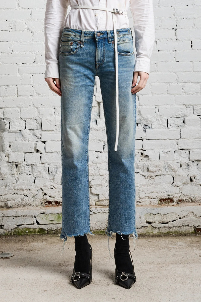 R13 Boy Straight with Rips - Jasper Stretch | R13 outlook