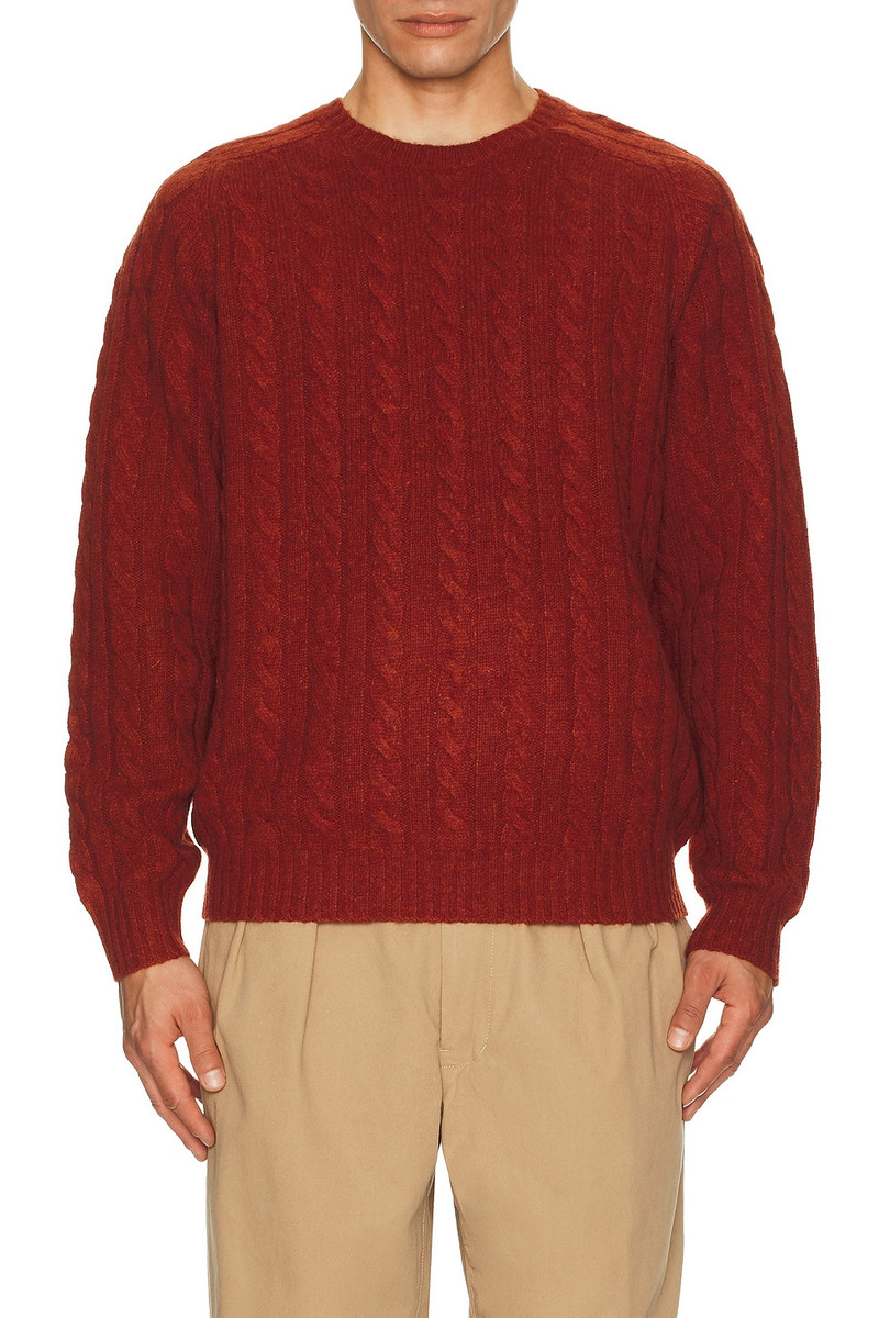 Crew Cable 5g Sweater 2