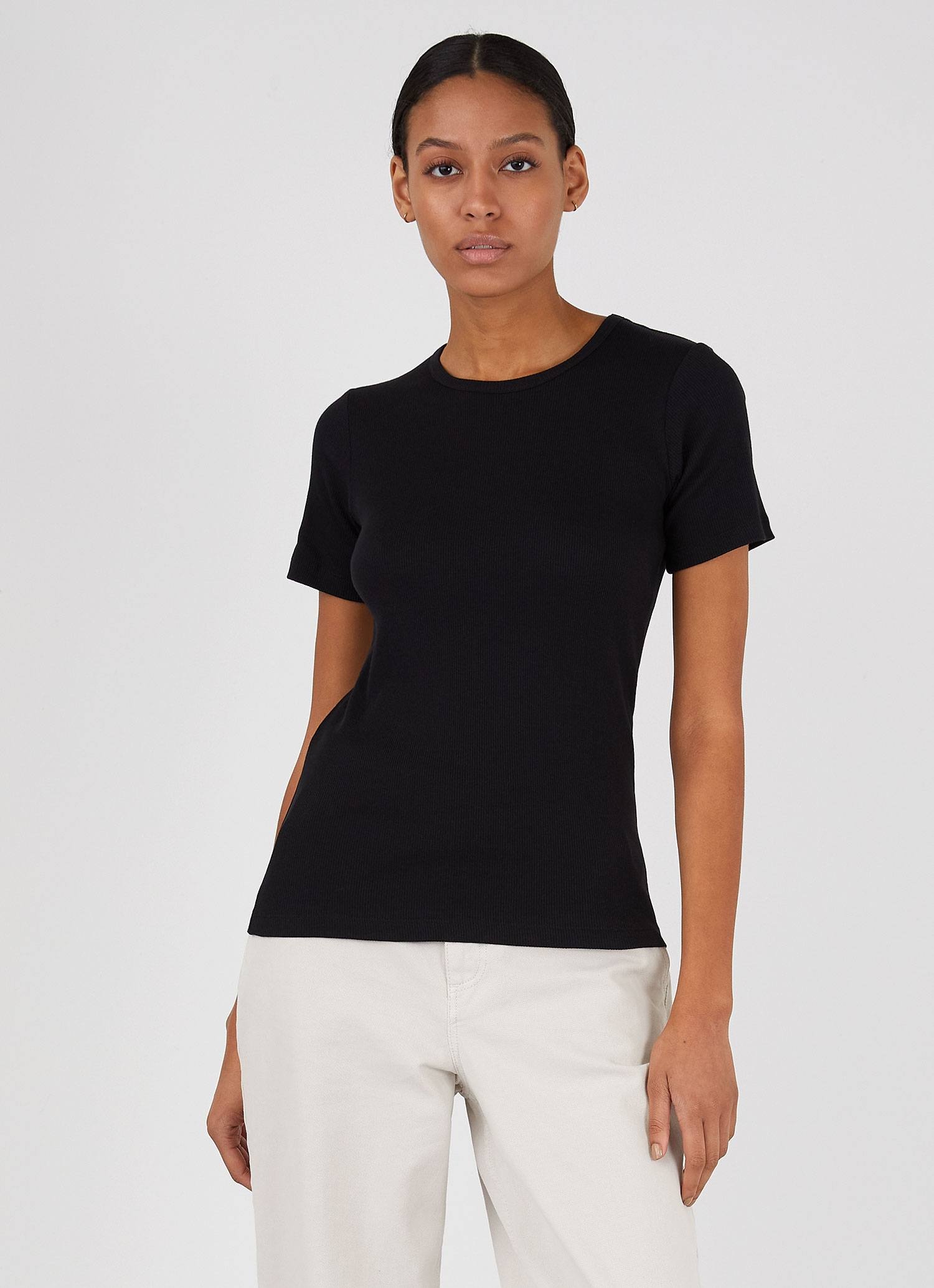 Rib T‑shirt - 1