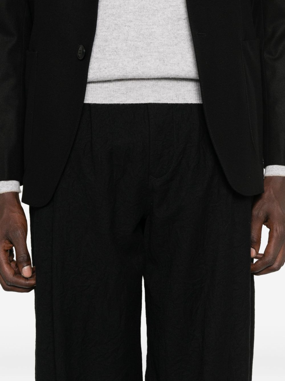 pleated pocket trousers - 5