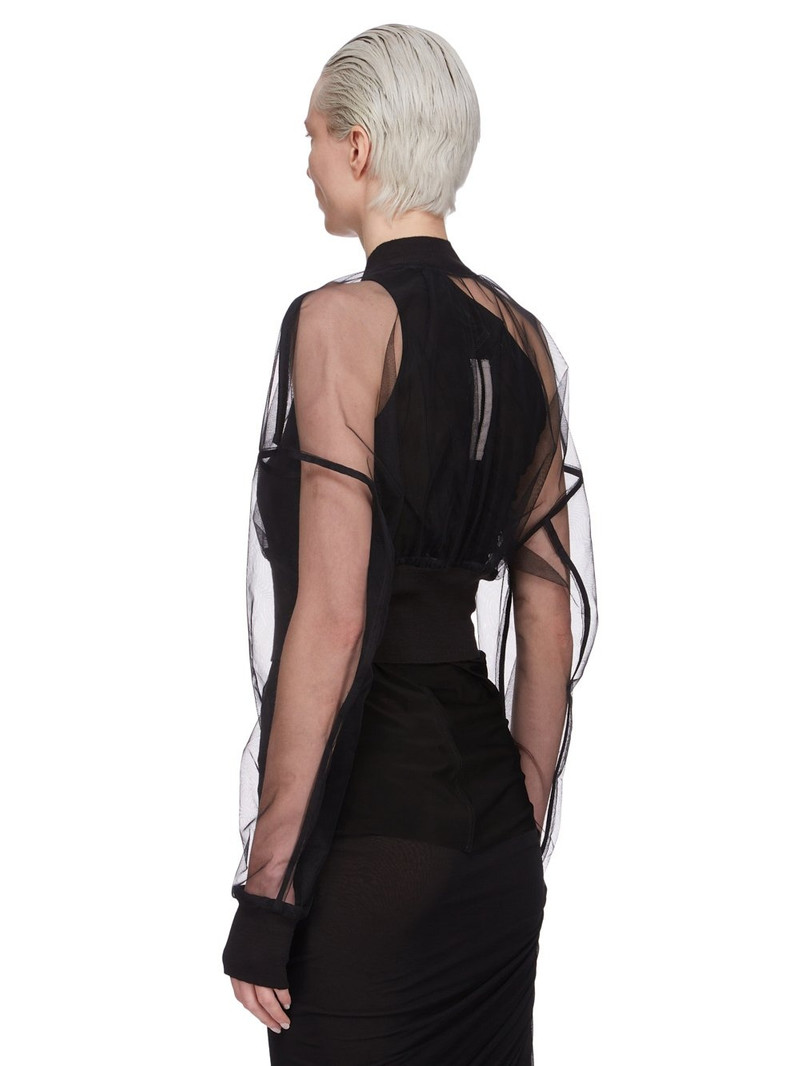 RICK OWENS - Women Bomber Flight Jkt Cropped 3