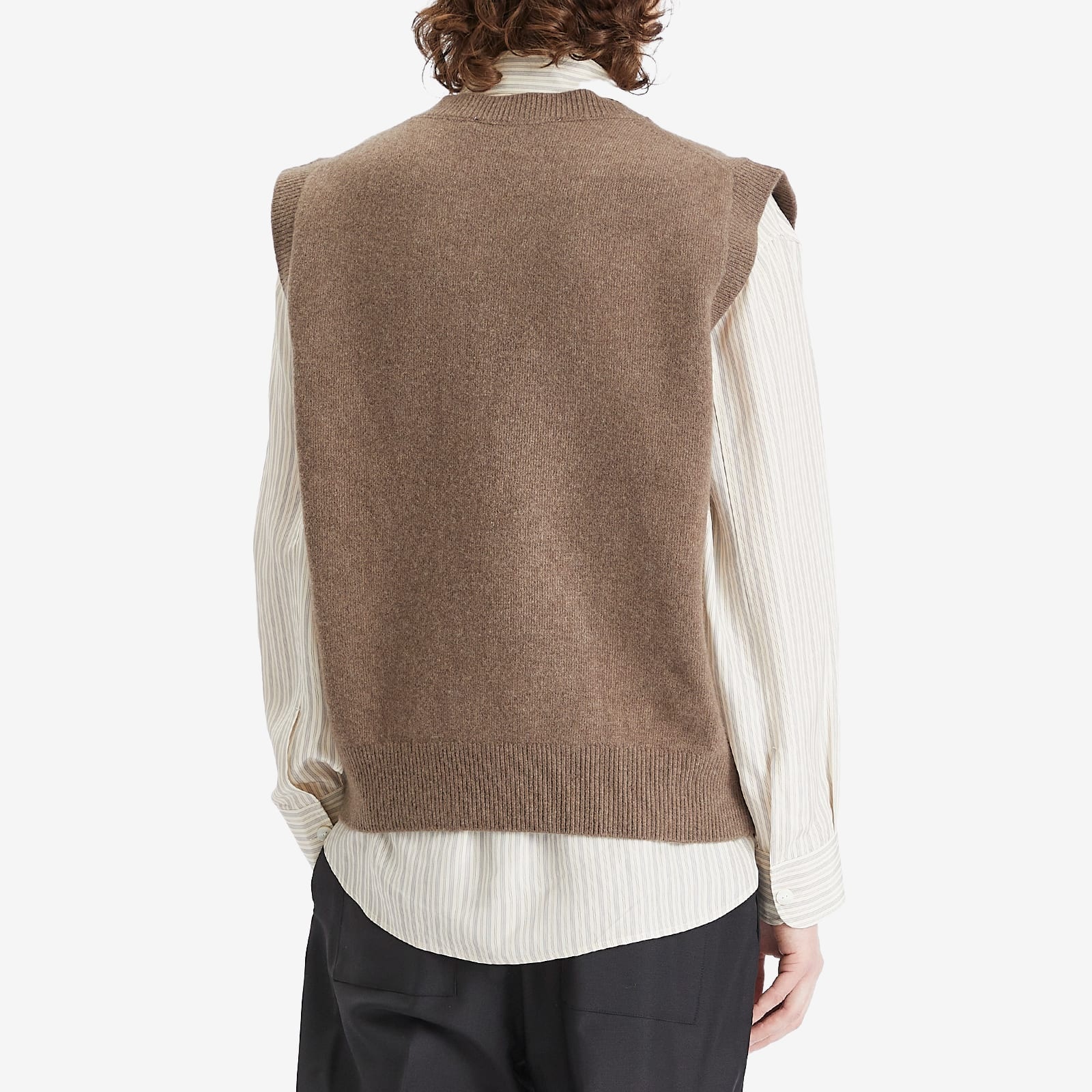 Róhe Boiled Wool Knitted Vest - 3