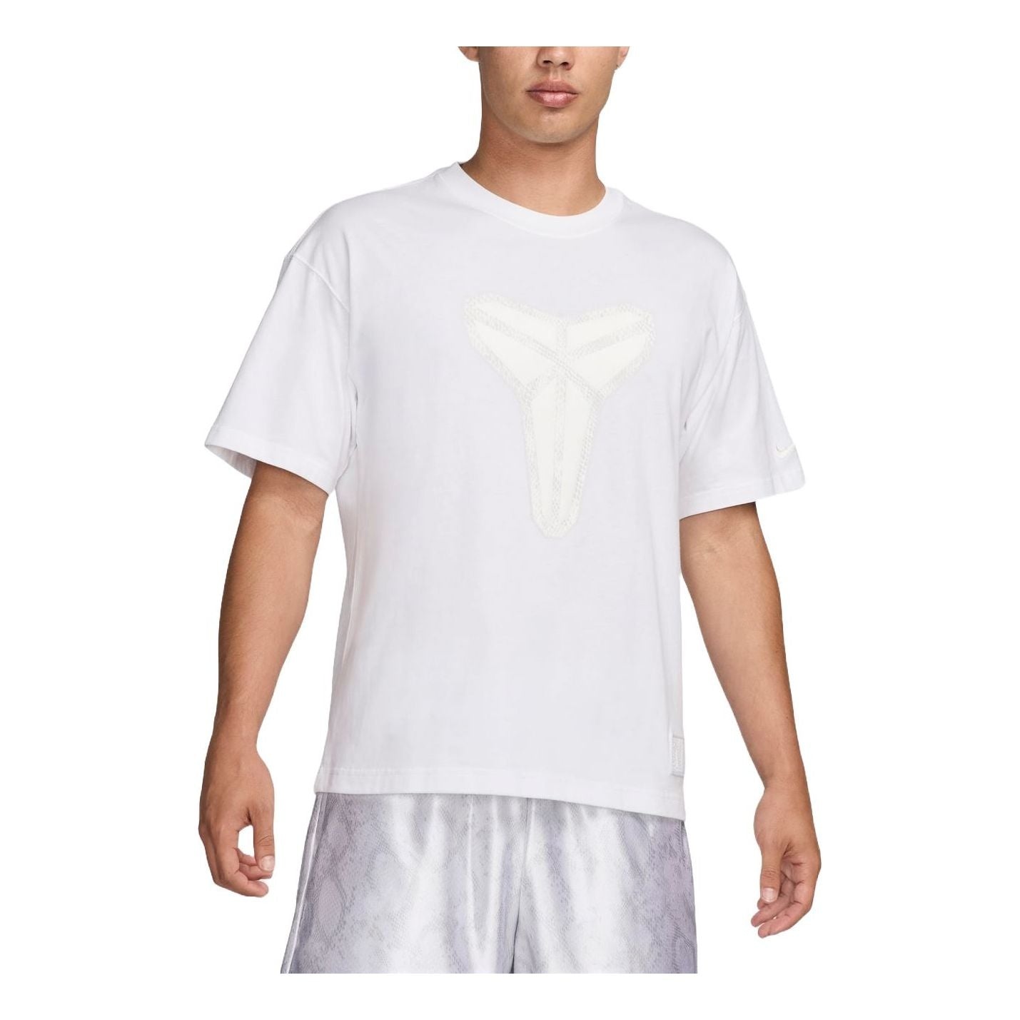 Nike Kobe Max90 Basketball T-Shirt Asia Sizing 'White' FZ8072-100 - 1