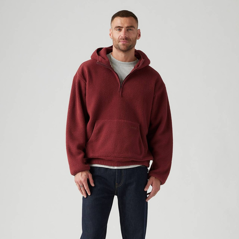 HOODED SHERPA PULLOVER 2
