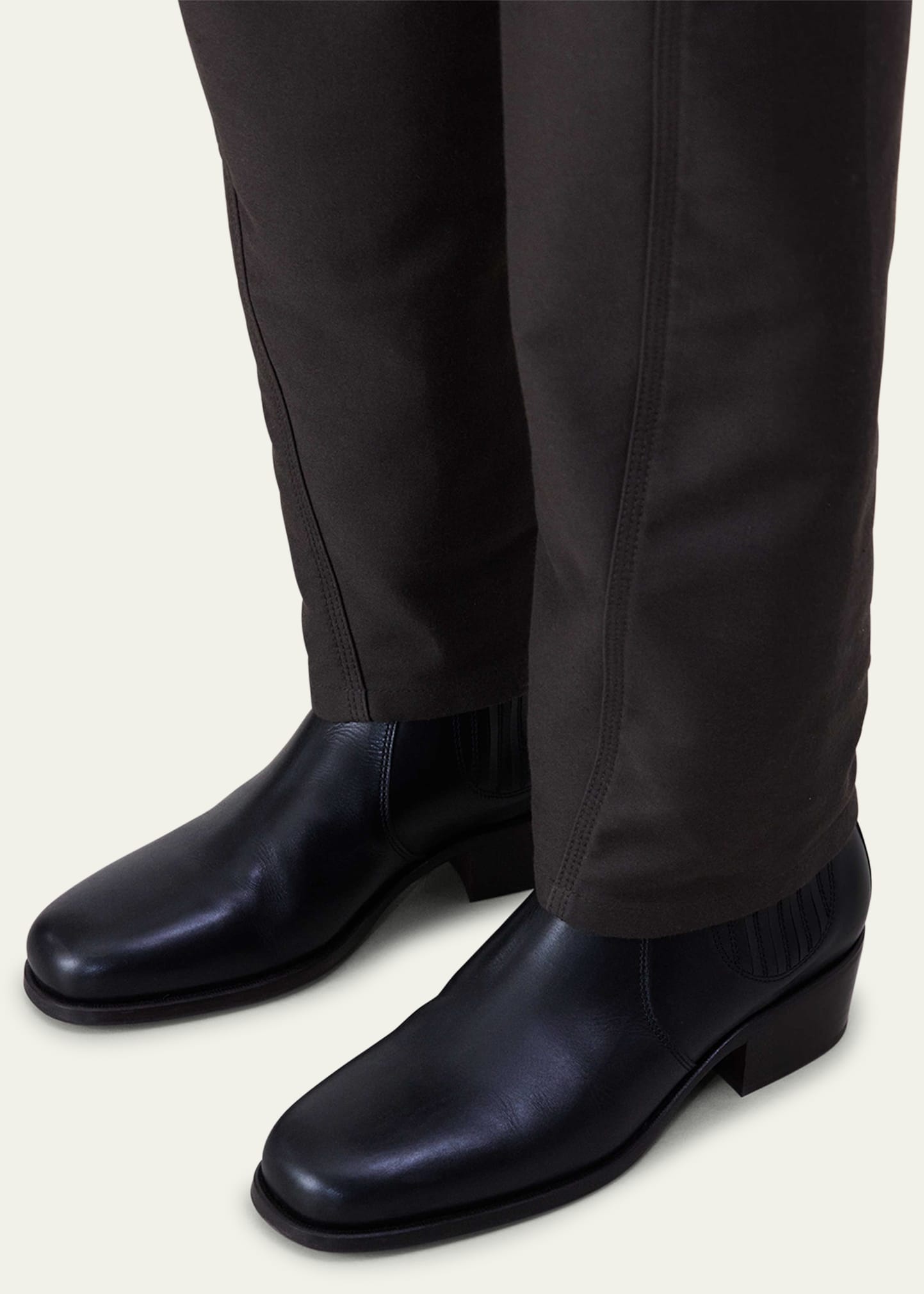 Men's Calfskin Chelsea Ankle Boots - 2