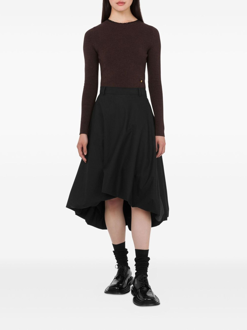 Moschino asymmetric skirt outlook