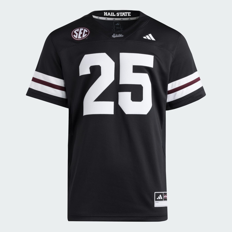 Mississippi State Bulldogs Premier Strategy Football Jersey 1