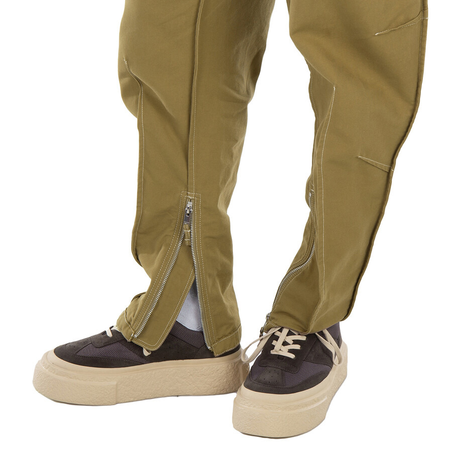 Isabel Marant Men's Khaki Tilseno Cotton Carrot Pants - 2