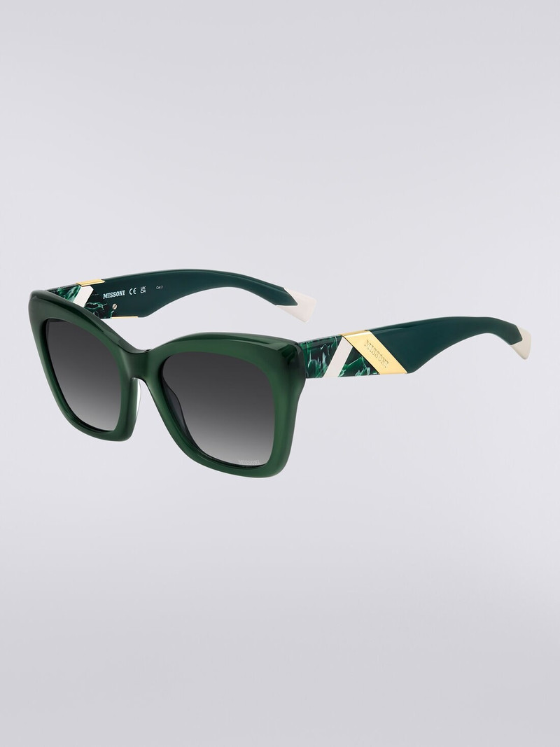 Missoni Rectangular acetate sunglasses outlook