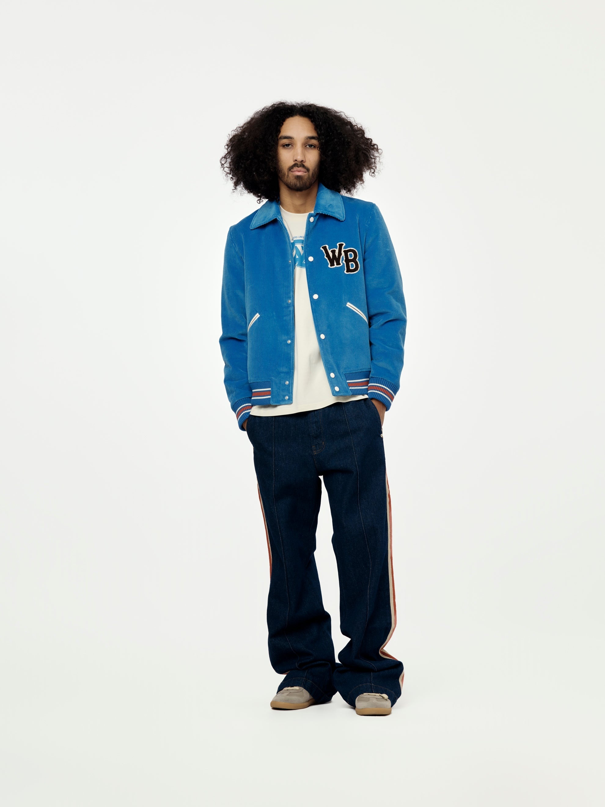 HOMECOMING VARSITY JACKET (BLUE) - 4
