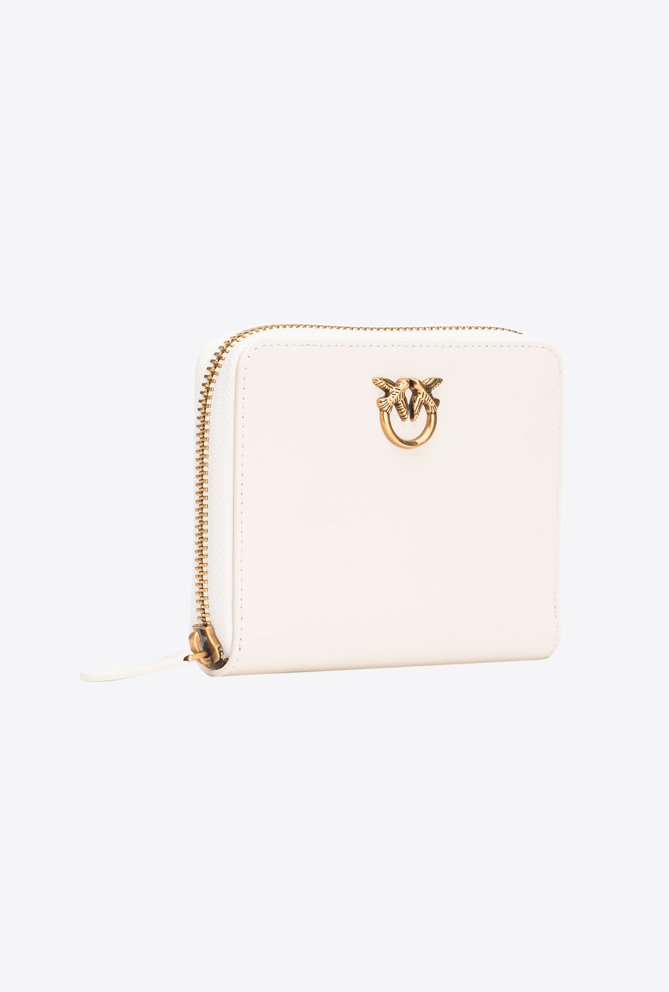 SQUARE LEATHER ZIP-AROUND PURSE - 3