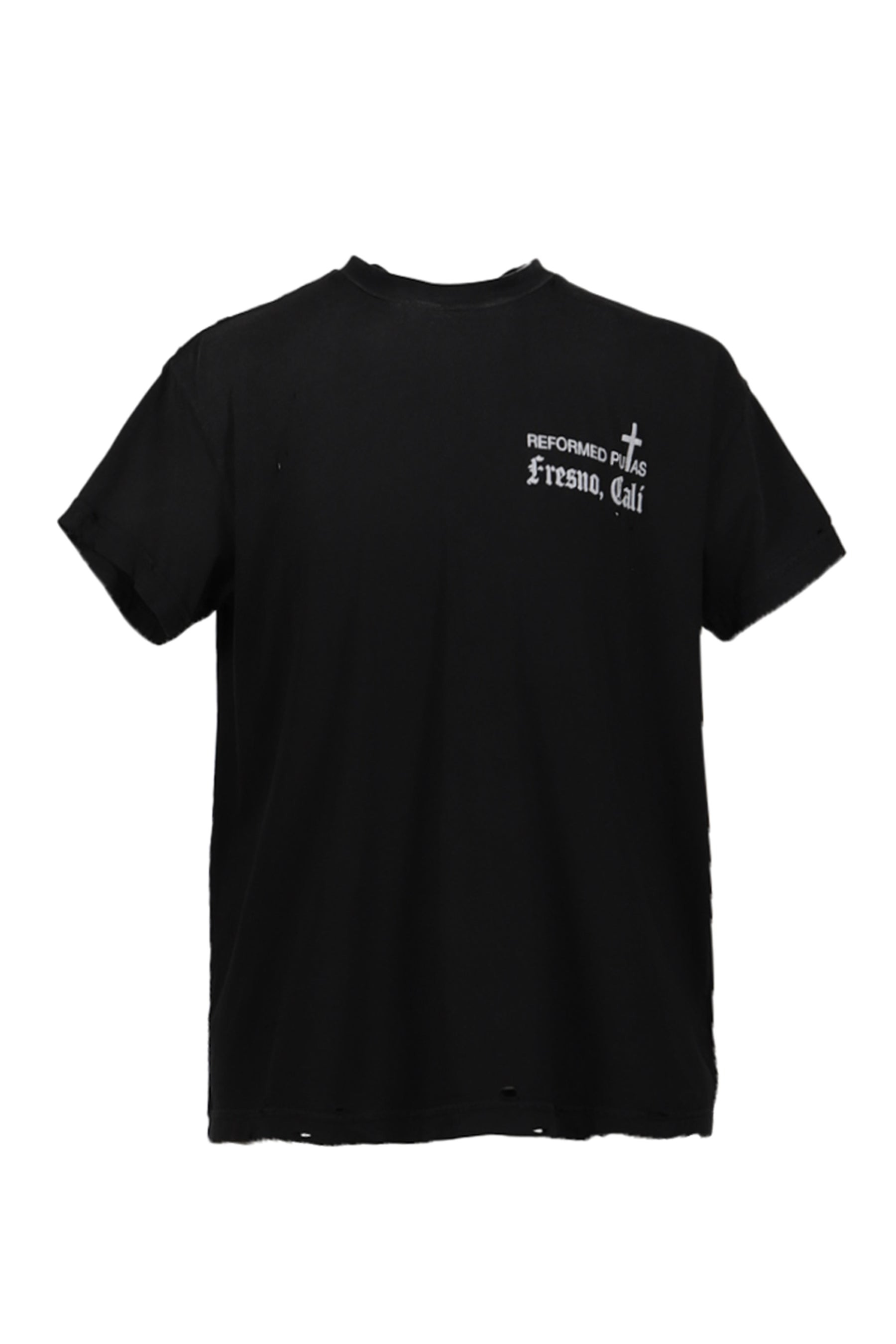 REFORMED PUTAS DESTROYED EASY TEE / BLK - 5