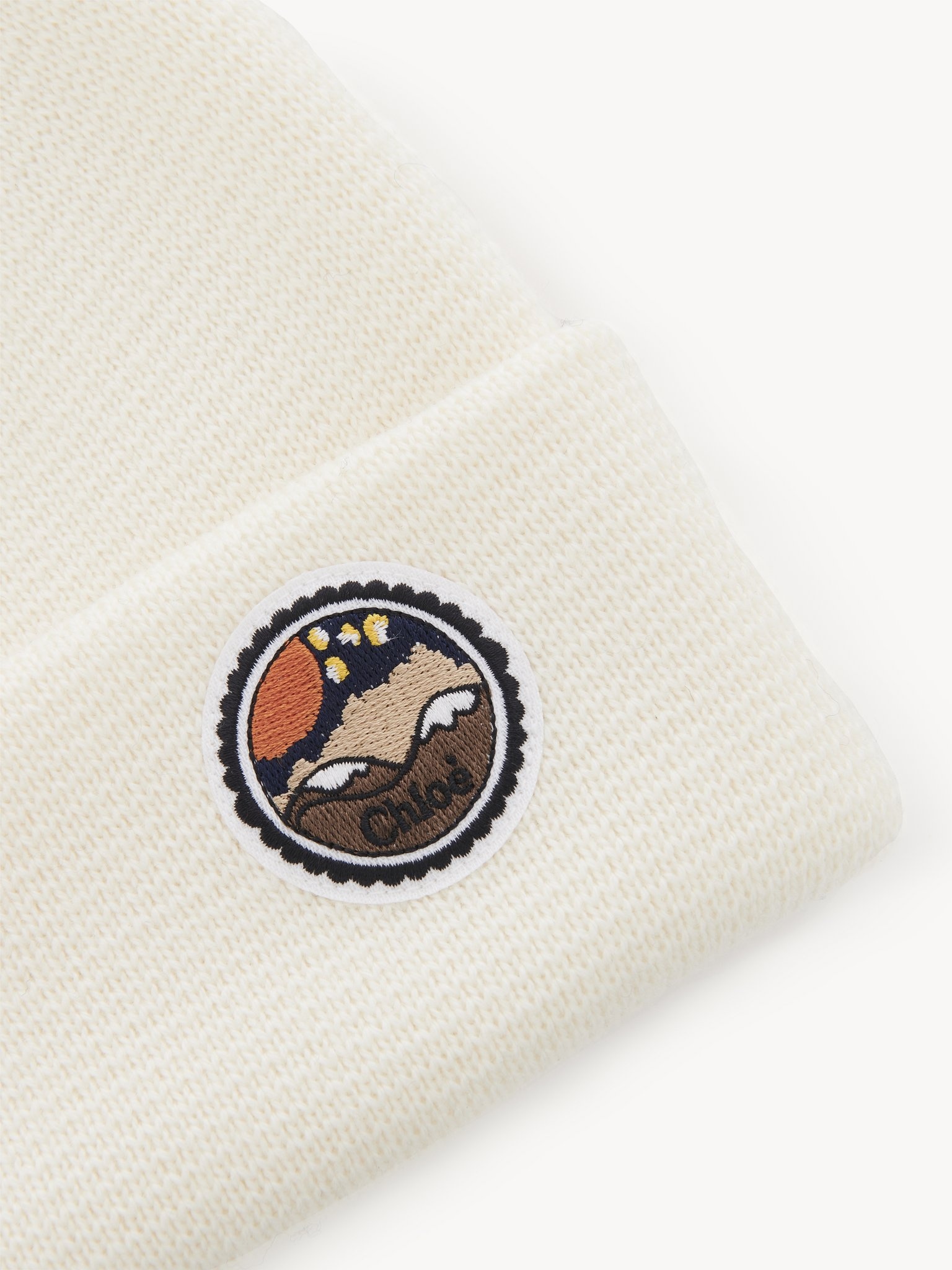 EMBROIDERED-PATCH BEANIE - 3