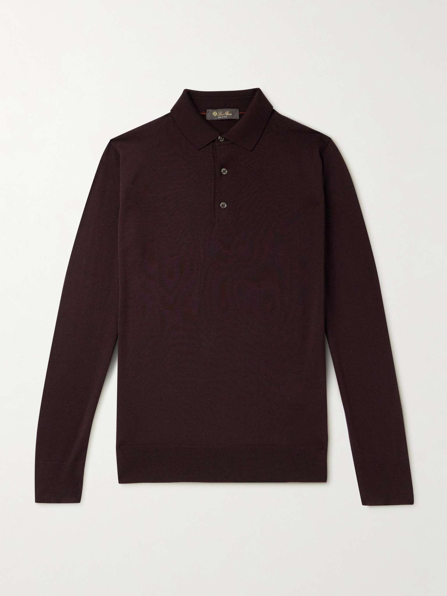 Slim-Fit Wish Virgin Wool Polo Shirt - 1