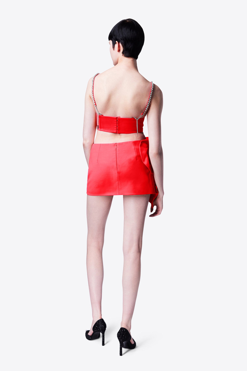 HEART RUFFLE MINI SKIRT 6