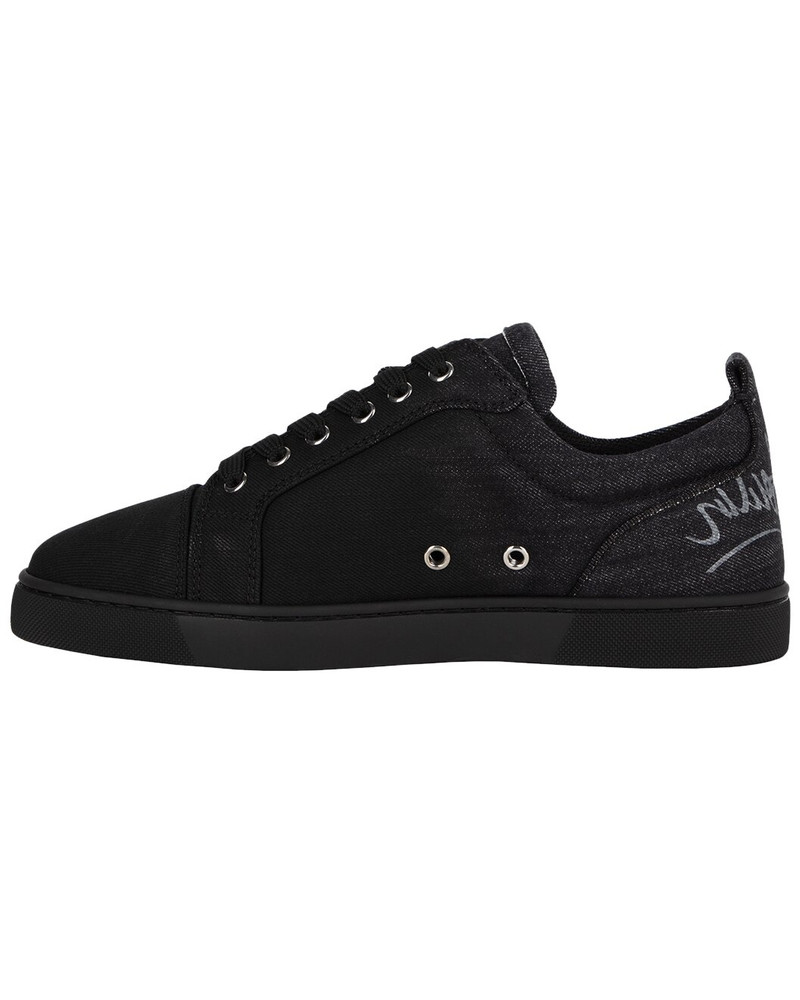 Christian Louboutin Christian Louboutin Louis Junior Leather Sneaker outlook