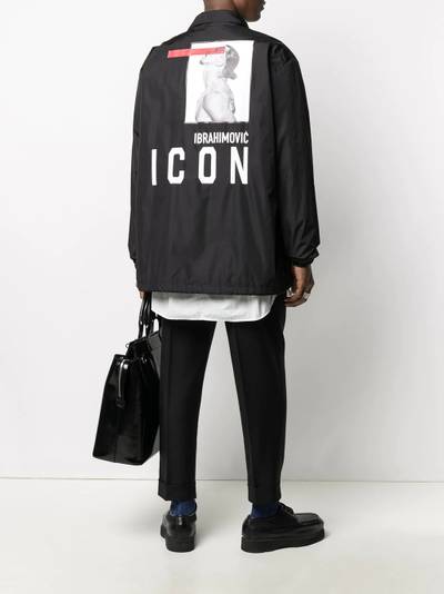 DSQUARED2 x Ibrahimović Icon windbreaker outlook