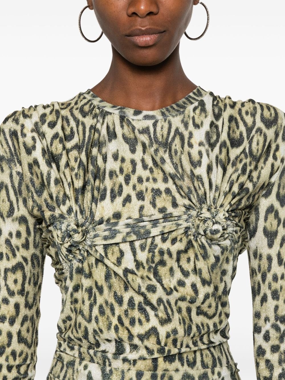 leopard-print T-shirt - 5