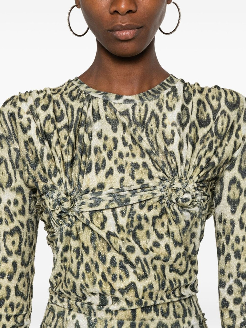 leopard-print T-shirt 5