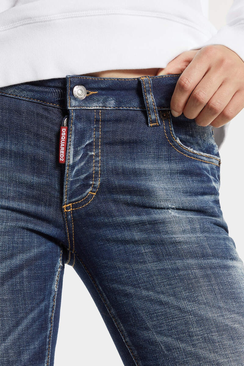 DARK DESERT WASH MEDIUM WAIST JENNIFER JEANS 5