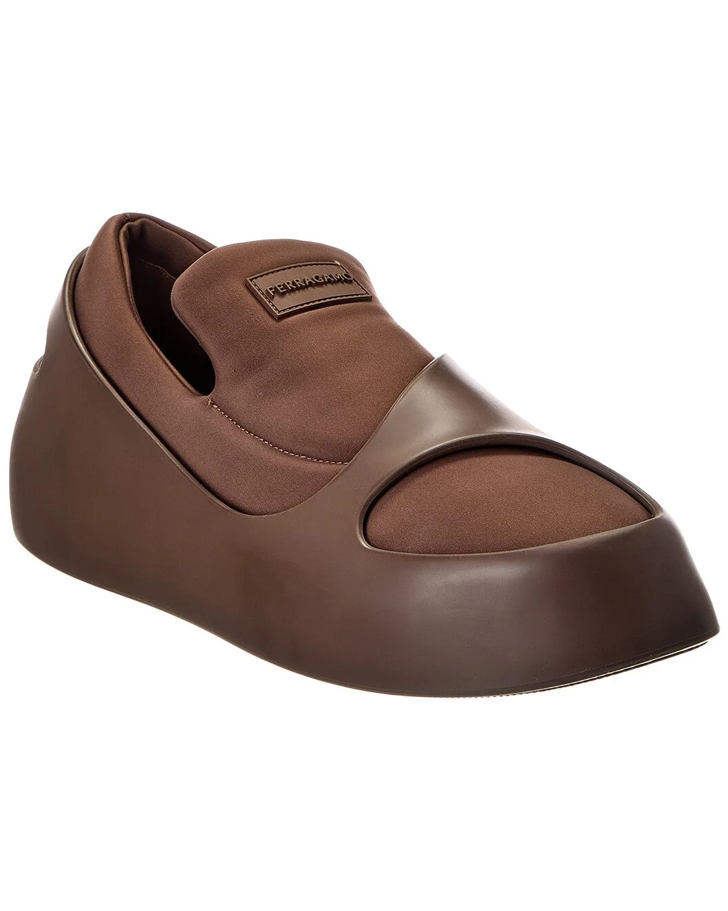 Ferragamo Lunar Rubber Slip-On Sneaker - 1