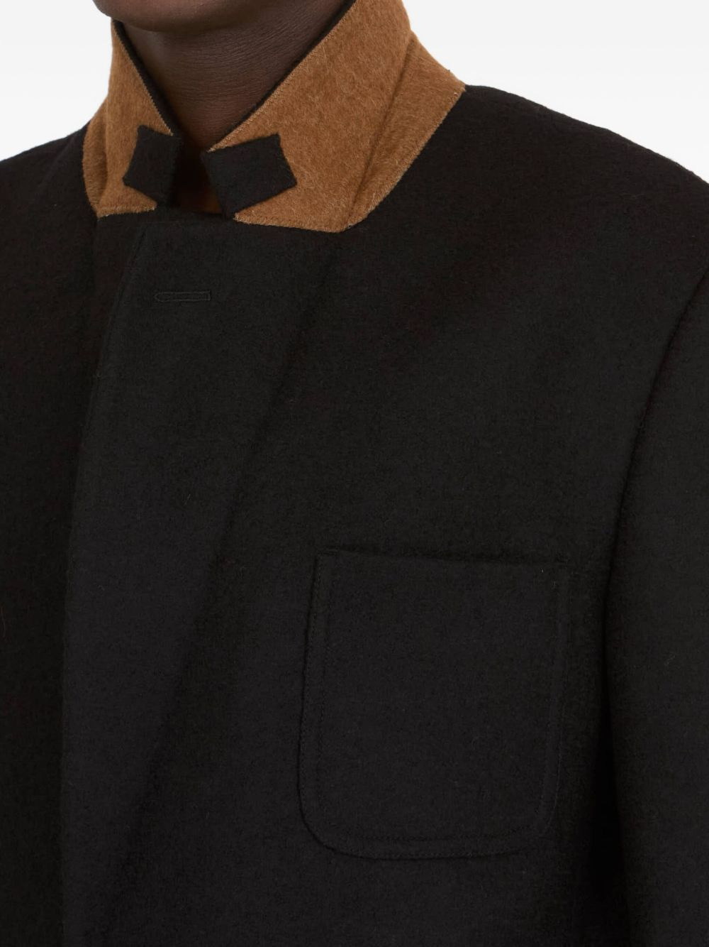 two-pocket wool blazer - 5