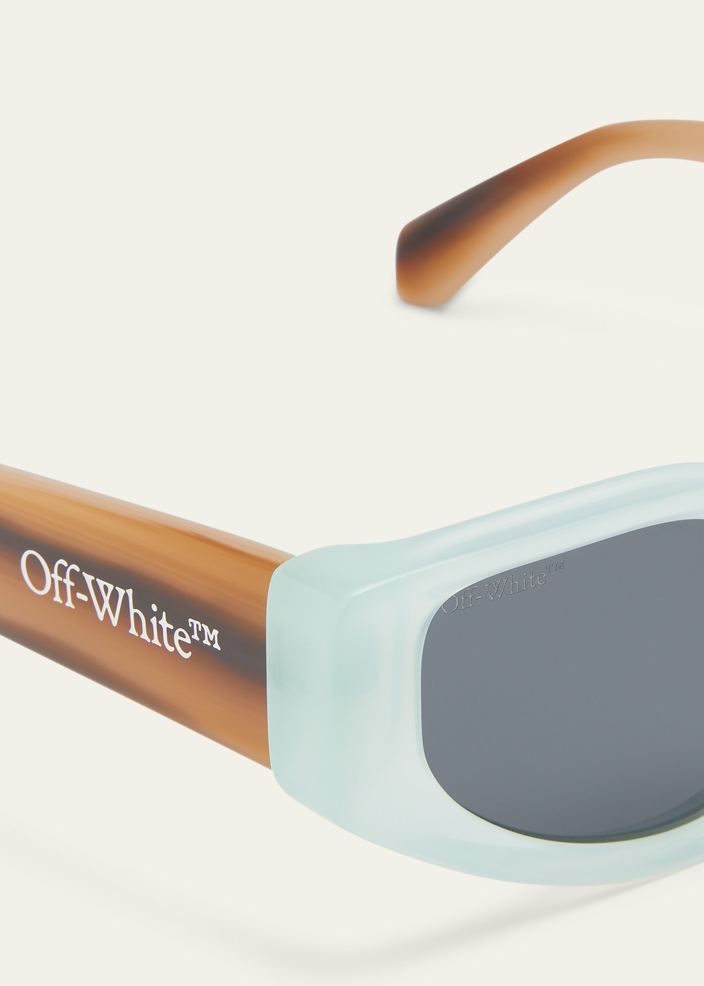 Memphis Beveled Acetate Cat-Eye Sunglasses - 4