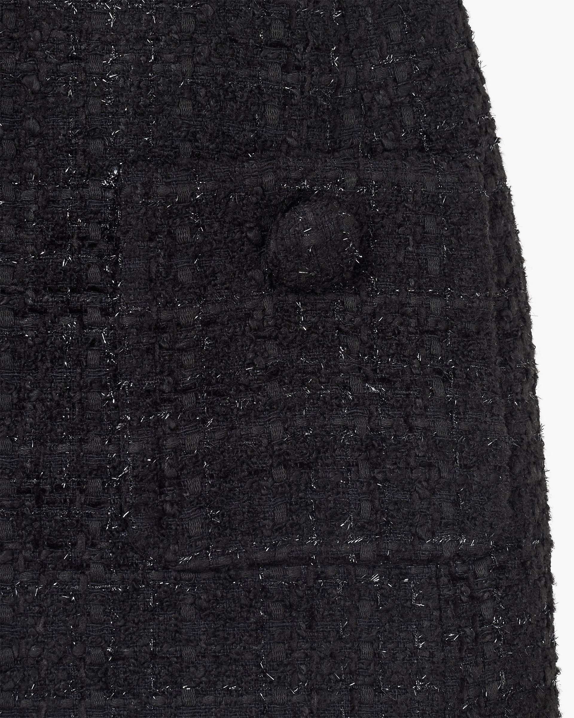 SCULPTURAL TWEED DRESS - 6