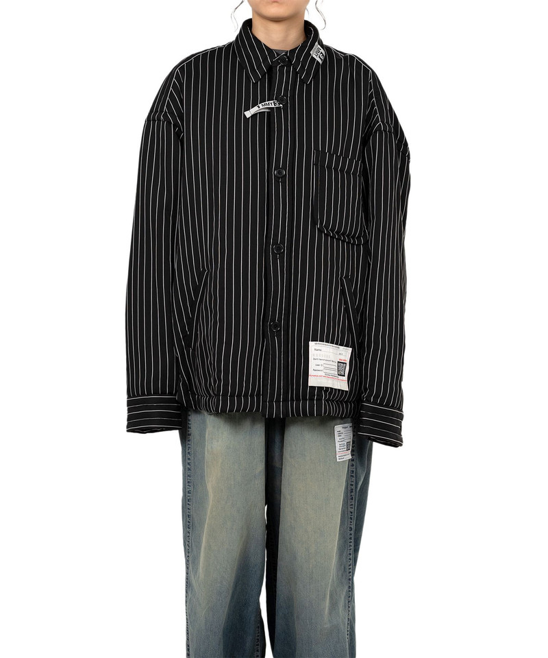 Stripe Puffer Shirt 11