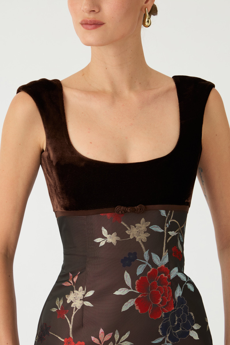 TOVE JACQUARD DRESS 6