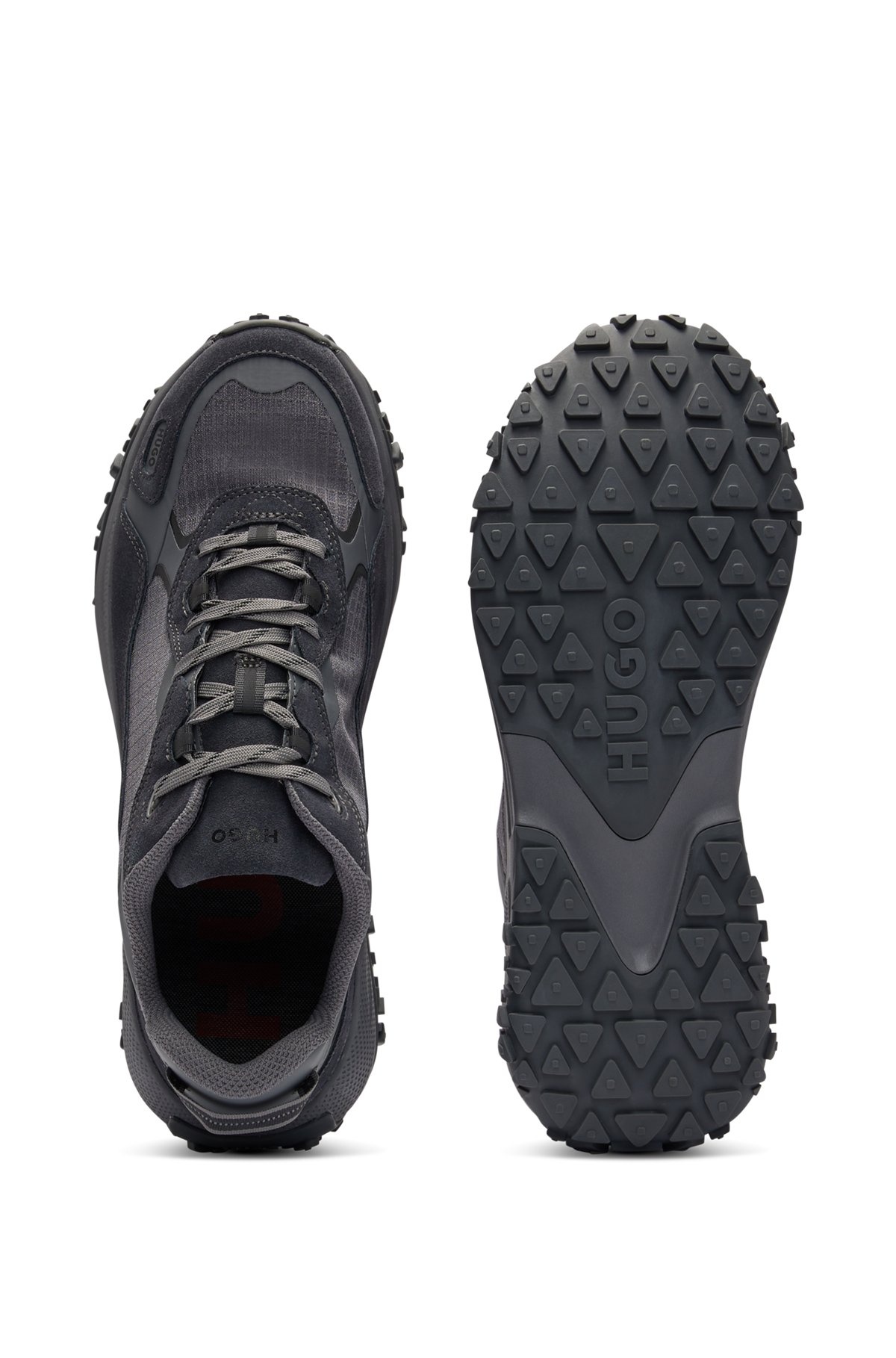MIXED-MATERIAL TRAINERS WITH RIPSTOP MESH - 4