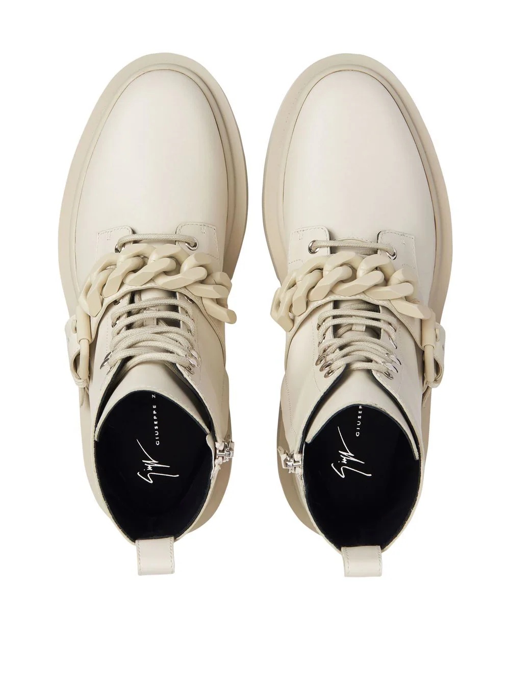 Adric chain-trim ankle boots - 4