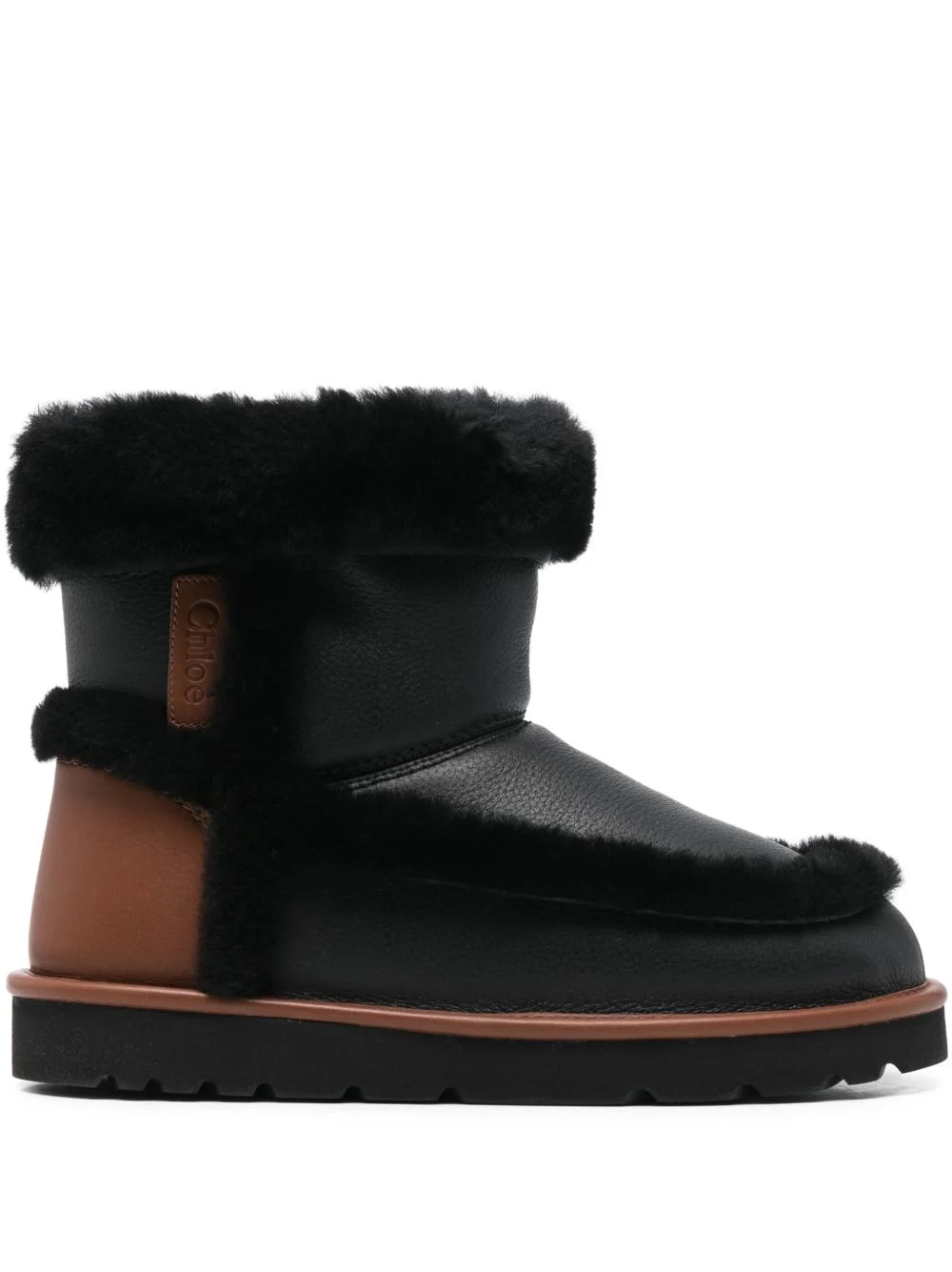 Dolcie shearling-leather boots - 1