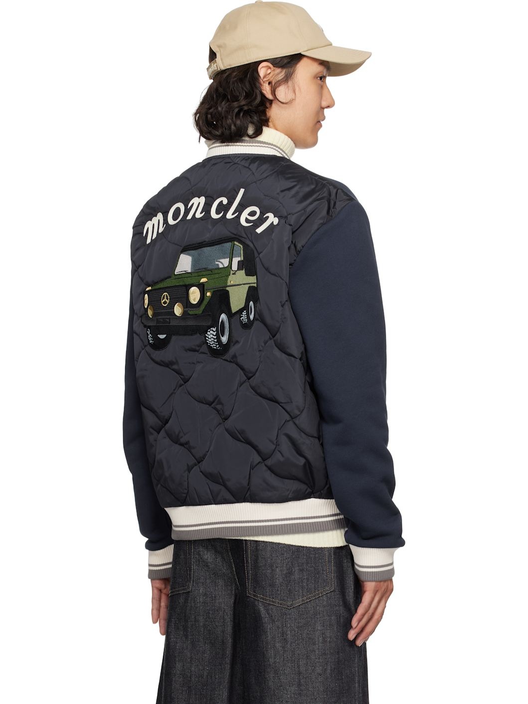 Mercedes-Benz by NIGO Navy Sweatshirt Cardigan - 3