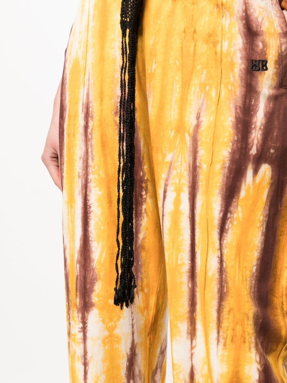 Air Jersey hand-dyed trousers - 5