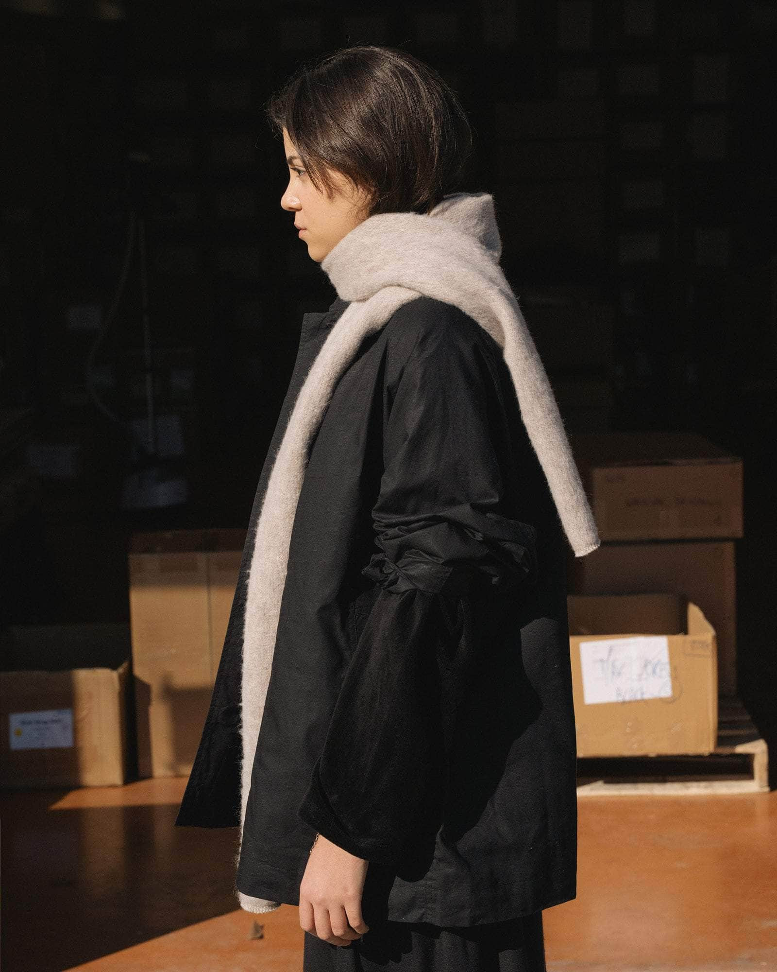 Ser Scarf - Brushed Wool - 7