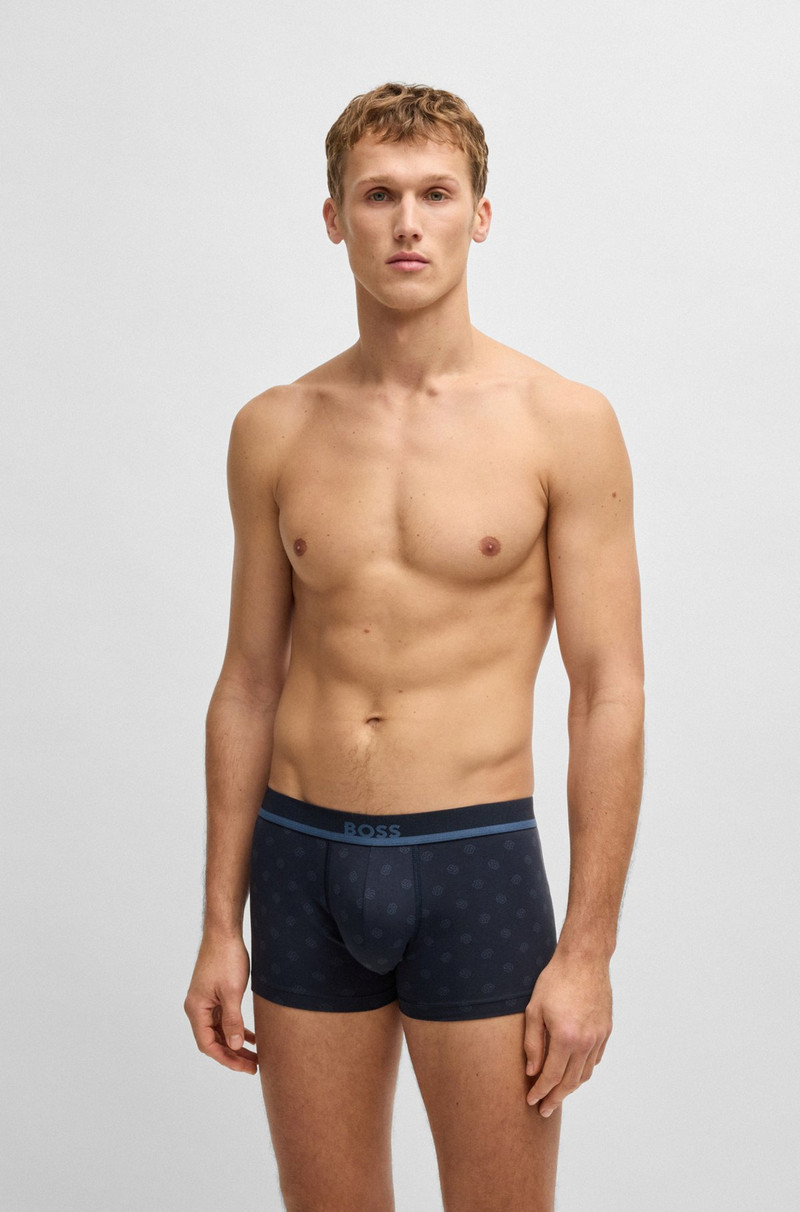 STRETCH-COTTON TRUNKS WITH PRINTED PATTERN 2