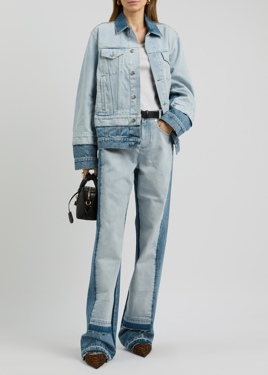 Stella Mccartney Panelled Straight-leg Jeans - 4
