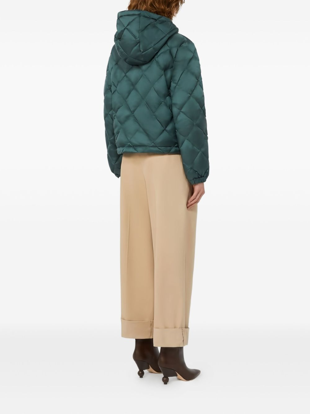 quilted hooded jacket - 4
