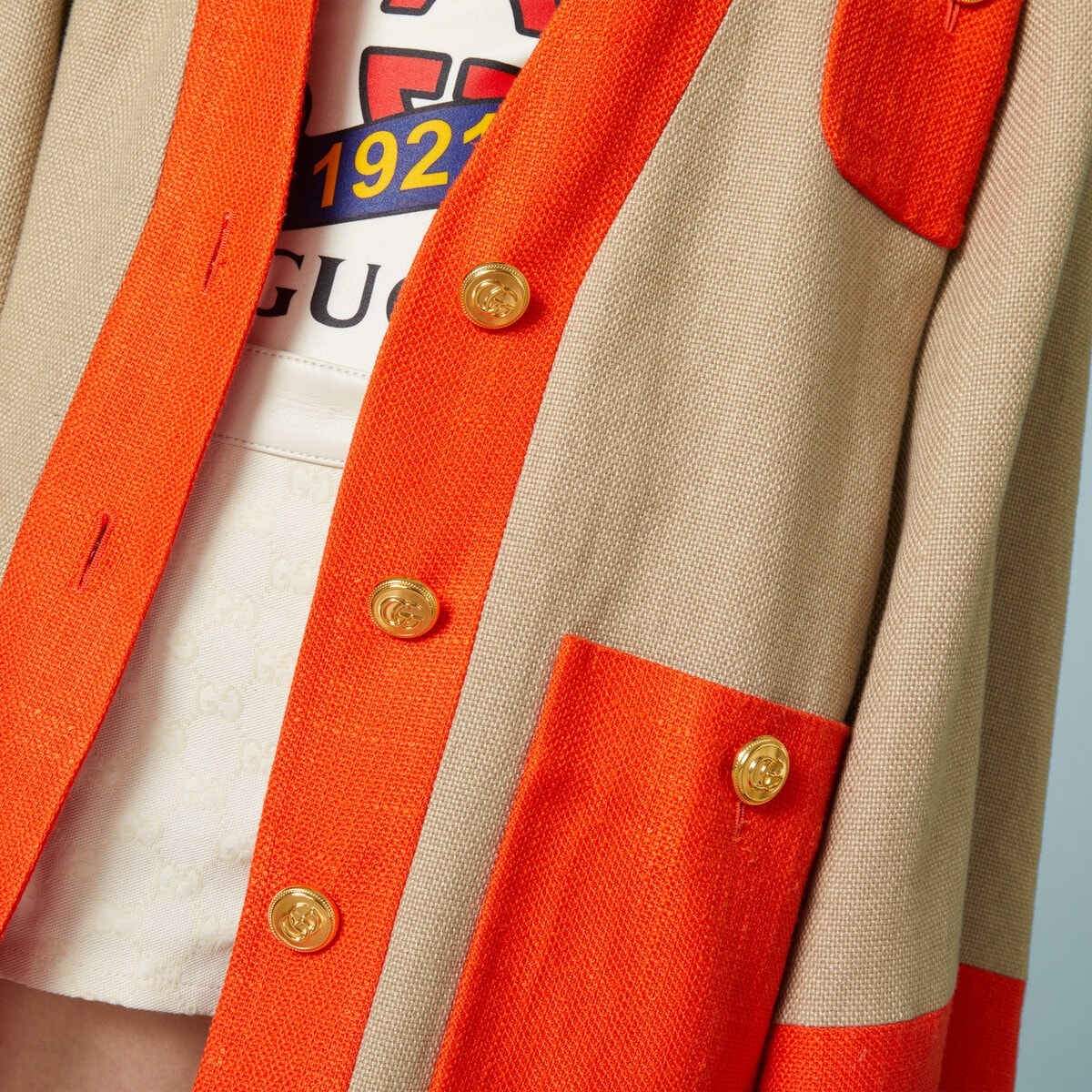 Linen canvas jacket - 3